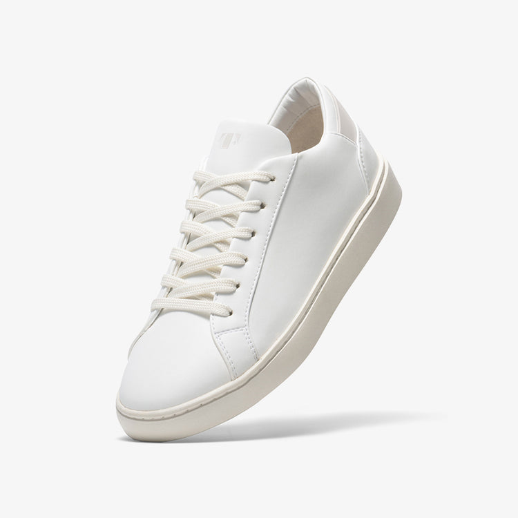 Men's Lace Up in White | Sustainable & Vegan - Thousand Fell